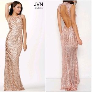 Jovani floor length prom or ball gown. Size 6